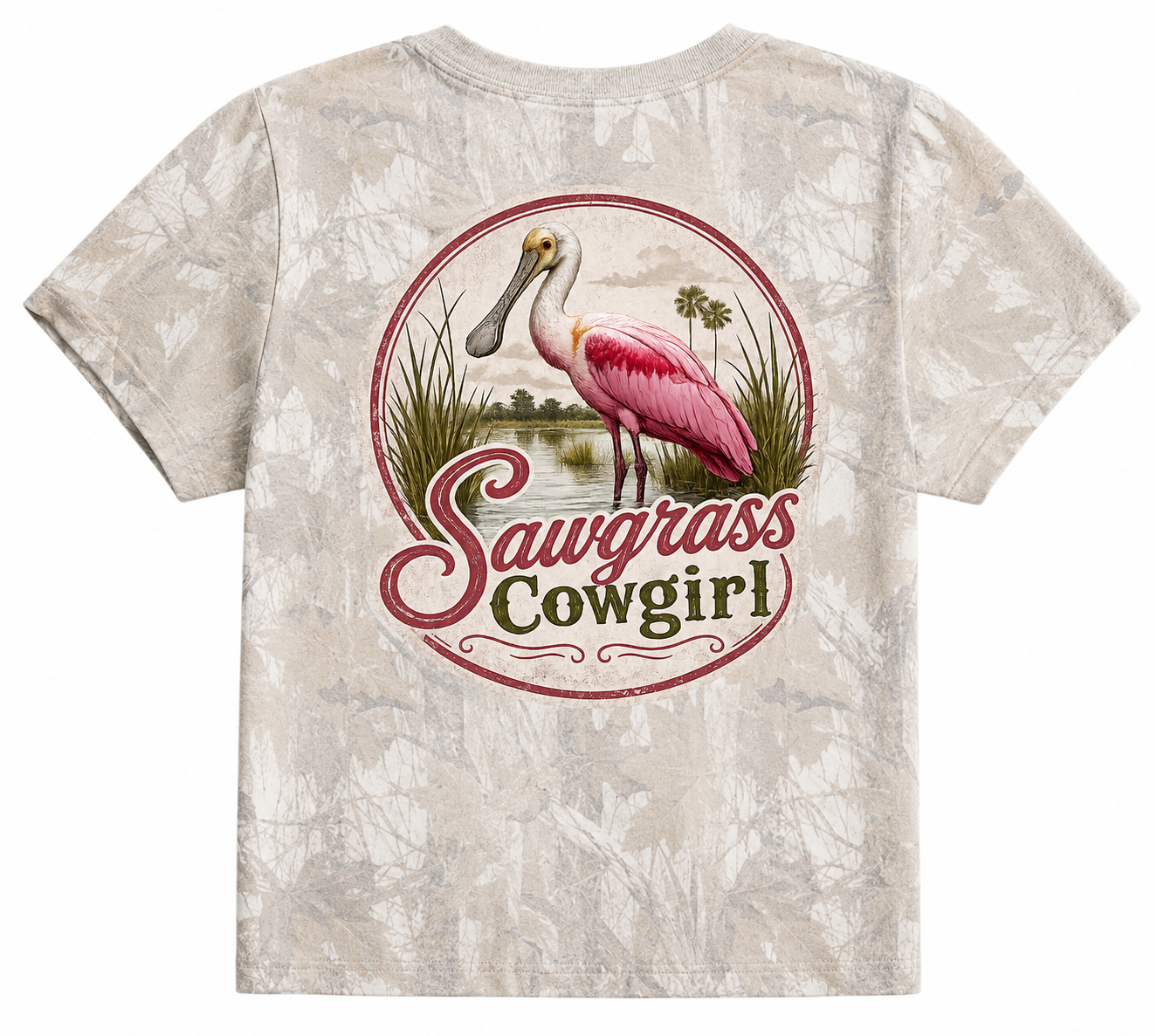 Sawgrass Cowgirl- Roseate Spoonbill